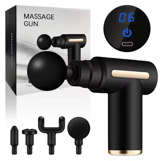 ortable mini massage gun for deep tissue muscle relaxation